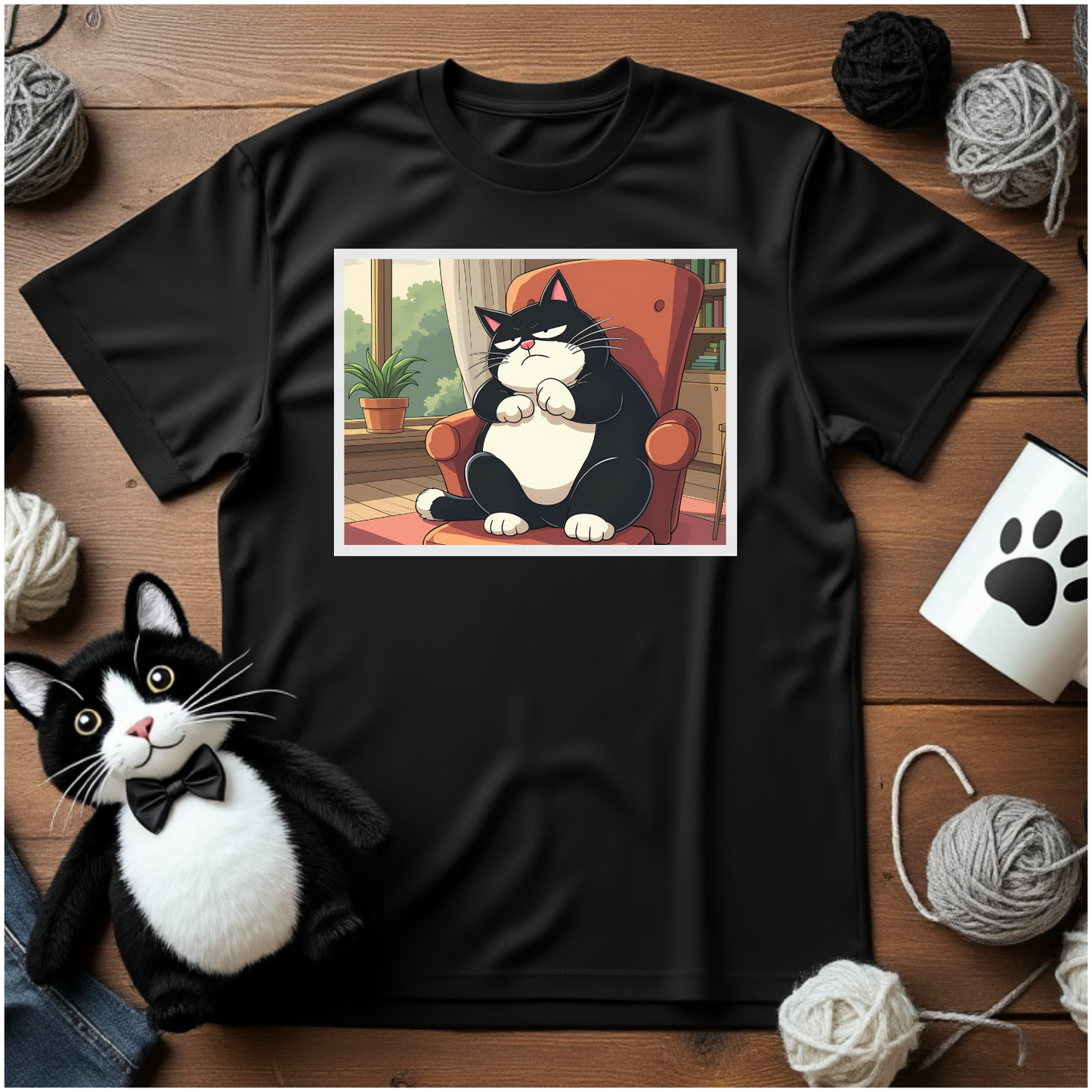 Just Faxy "The Grumpy Throne" Tee – Because Your Throne is Sacred 🪑😾