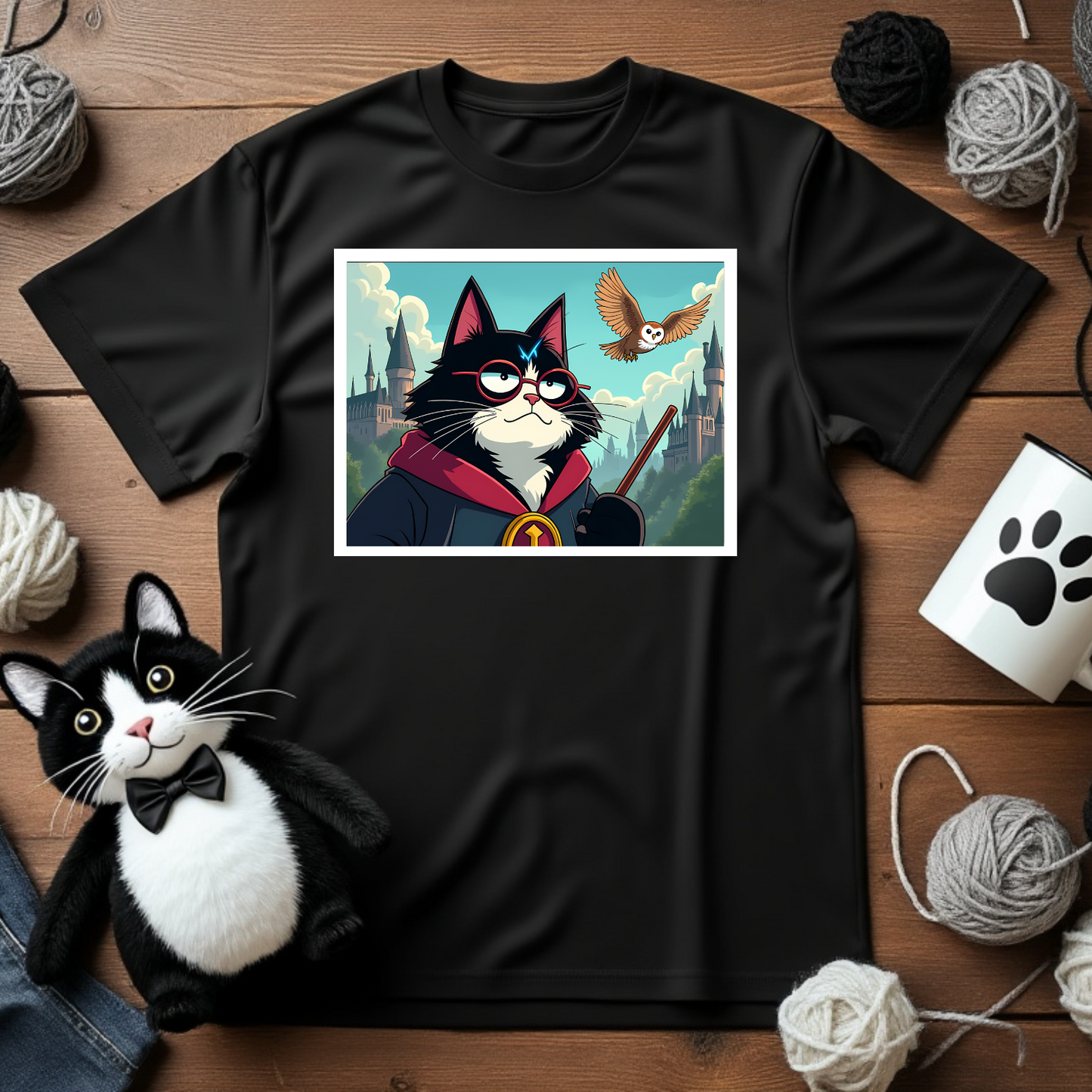 Faxy the Wizard T-Shirt – Unleash Your Magical Side!