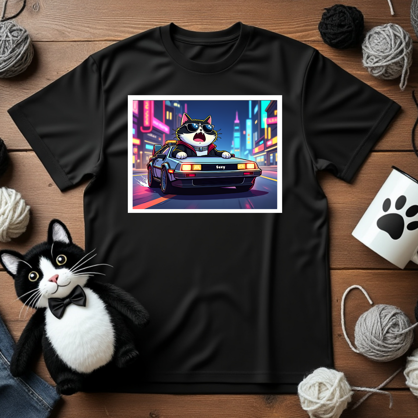 Faxy Time Traveler Tee - Hit 88 MPH in Style! 🕒🚗