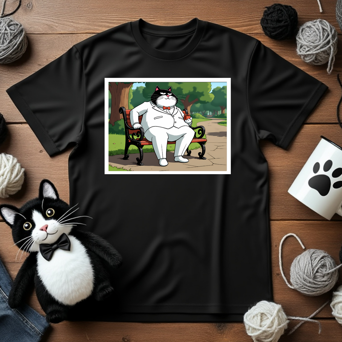 Faxy Forrest Gump Tee - Life is Like a Box of Chocolates! 🍫🐾