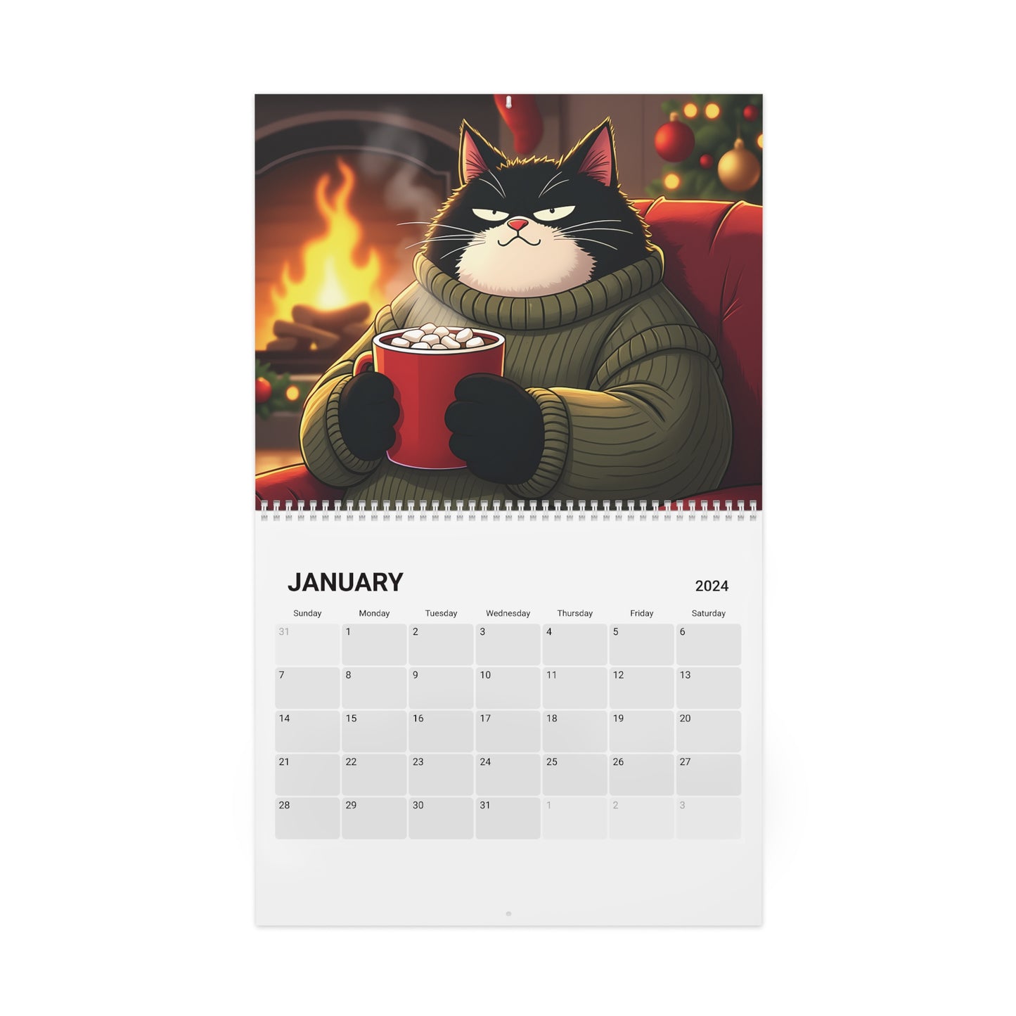 Faxy Adventures Calendar 2024 by Meowtopia