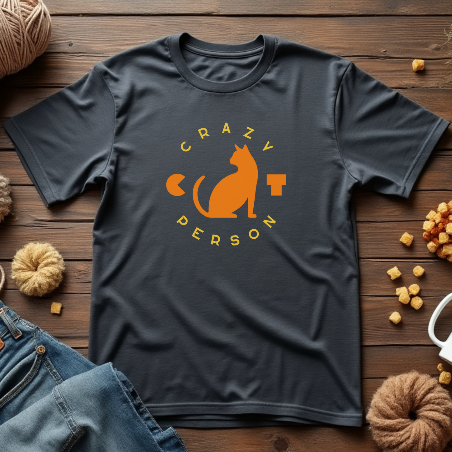 Crazy Cat Person Tee