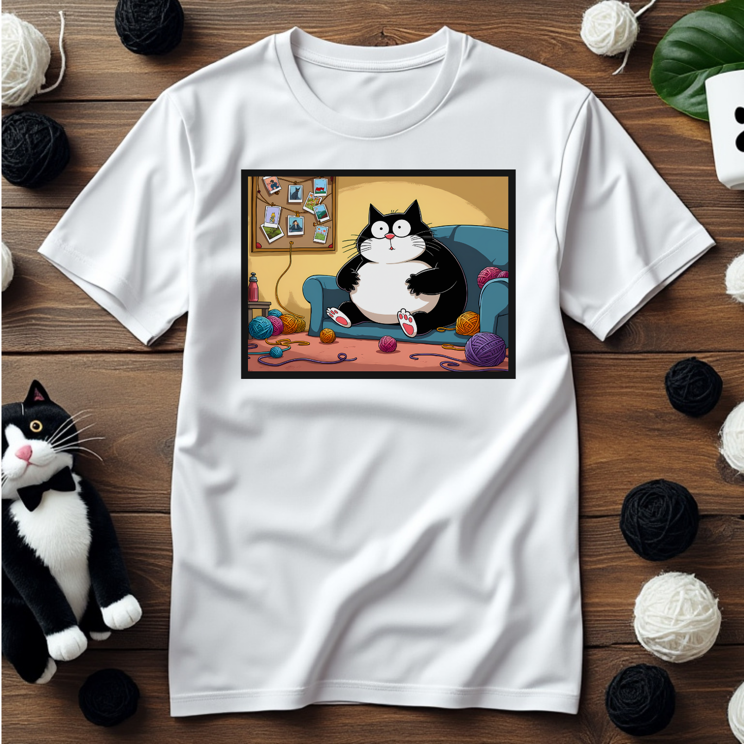 Just Faxy "Yarn Detective" Tee – Unraveling the Mystery of Fun 🧶🔍