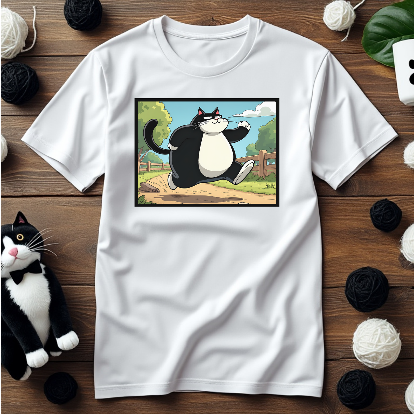 Just Faxy Fast & Fluffy Tee – Run Like Faxy 🏃♂️