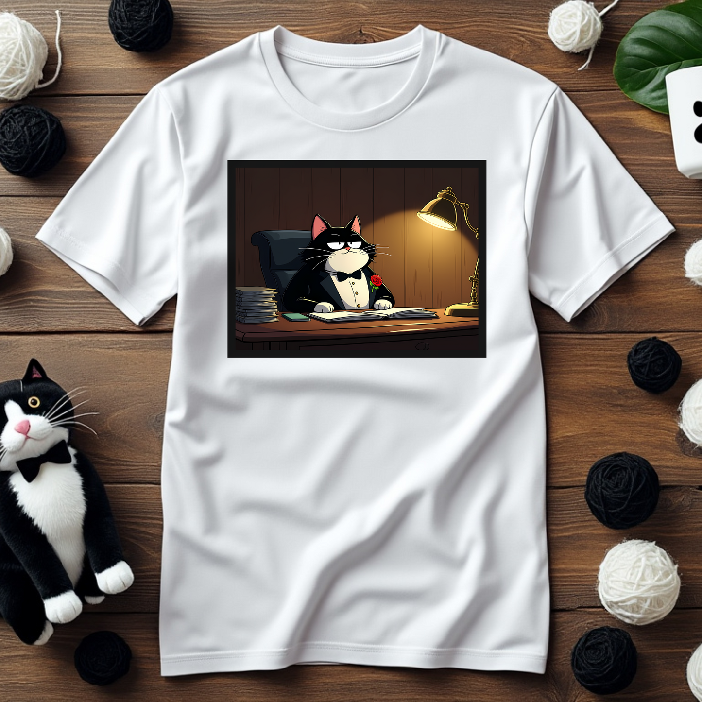Faxy the Godfather T-Shirt – Own the Night in Style! 🌹🕴️