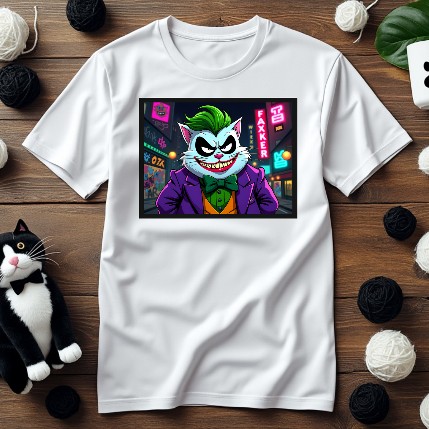 Faxy the Clown Prince T-Shirt – Embrace the Mischief! 🤡🃏
