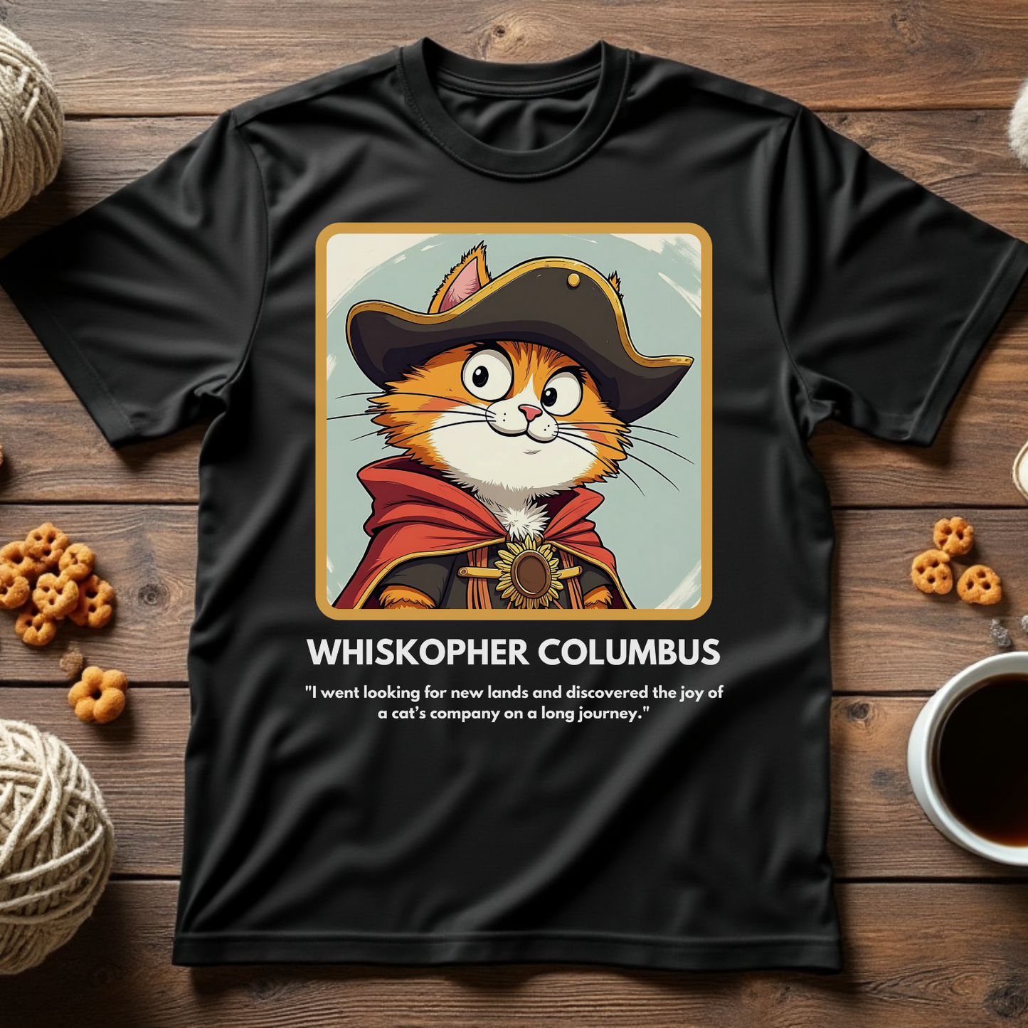Whiskopher Columbus Unisex Tee
