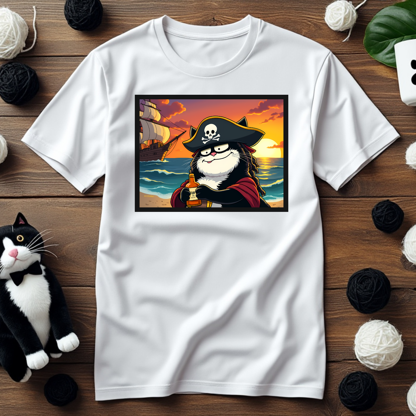 Faxy Pirate Tee - Set Sail for Adventure! ☠️🏴☠️