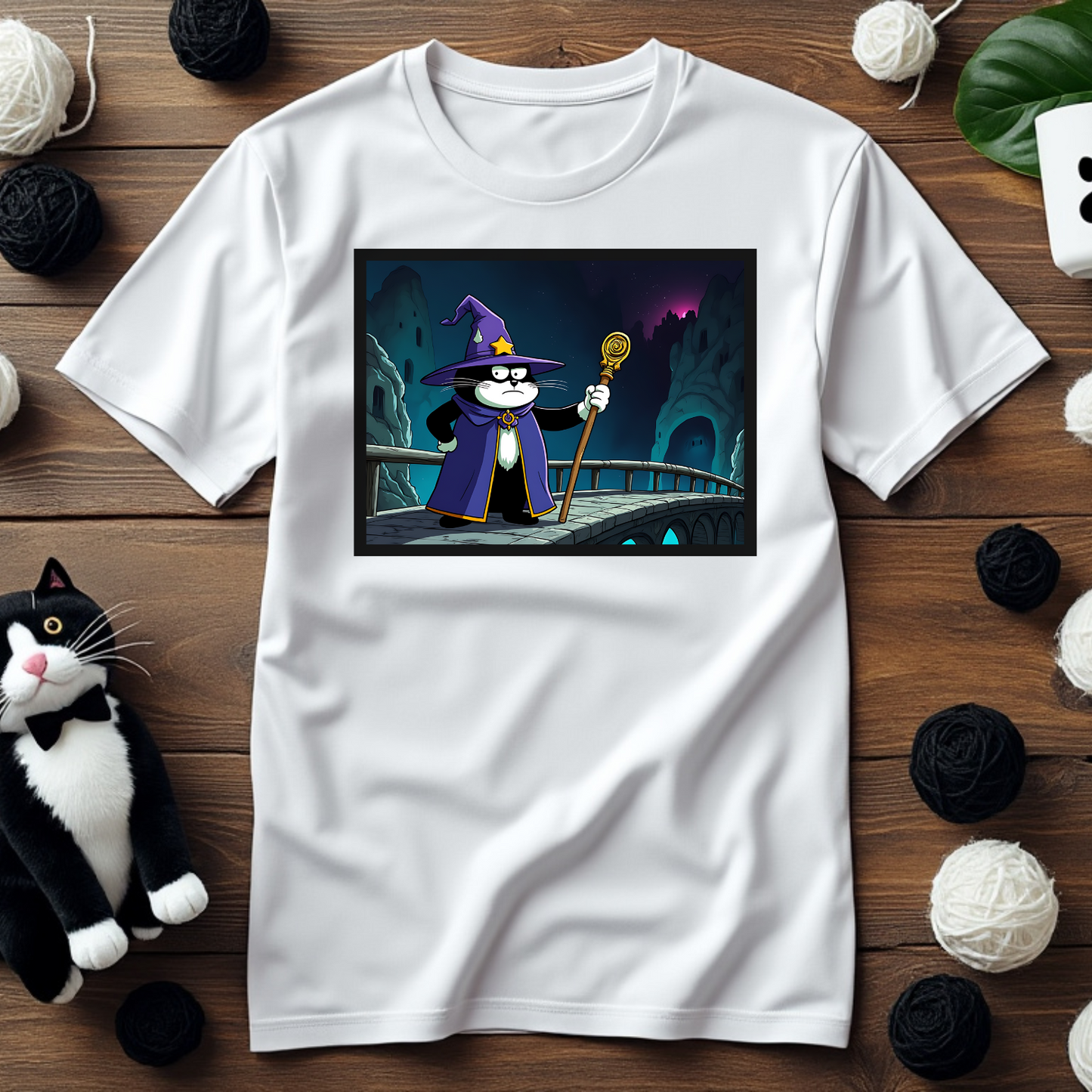 Faxy the Wizard Tee - Cast a Spell of Style! 🧙♂️✨