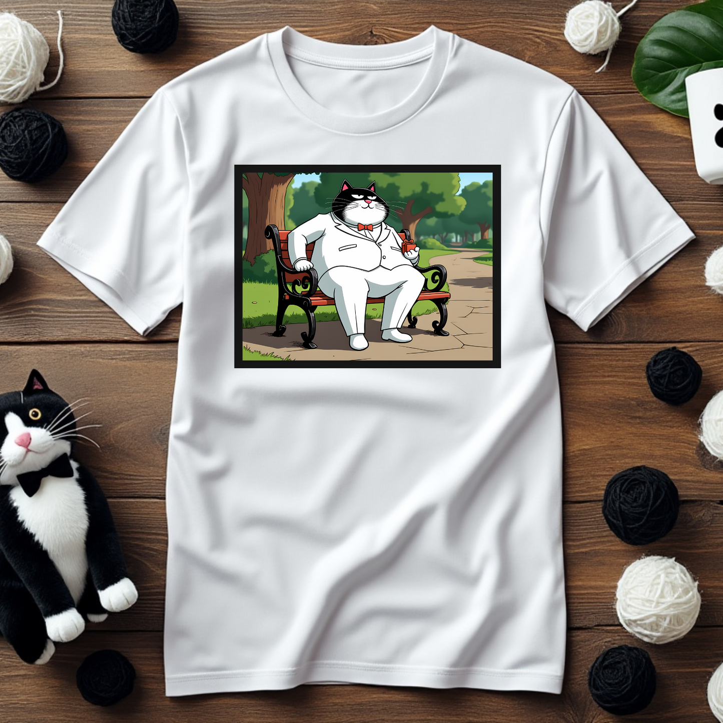 Faxy Forrest Gump Tee - Life is Like a Box of Chocolates! 🍫🐾