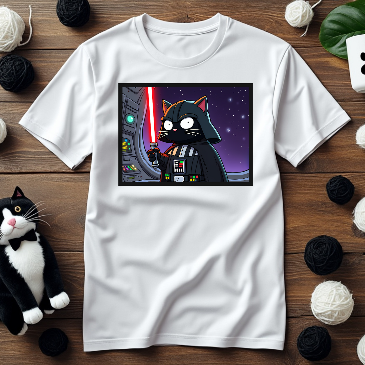 Faxy Dark Meow Tee - Embrace the Shadows🐱👤