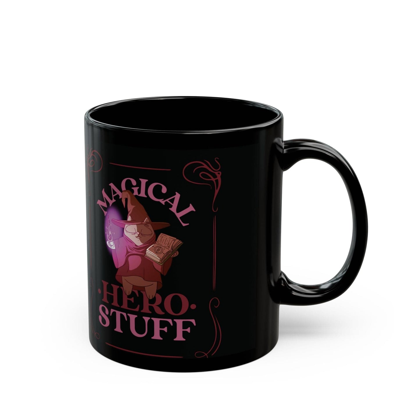 Purrfect Brew Magical Hero Stuff Mug (11oz, 15oz)