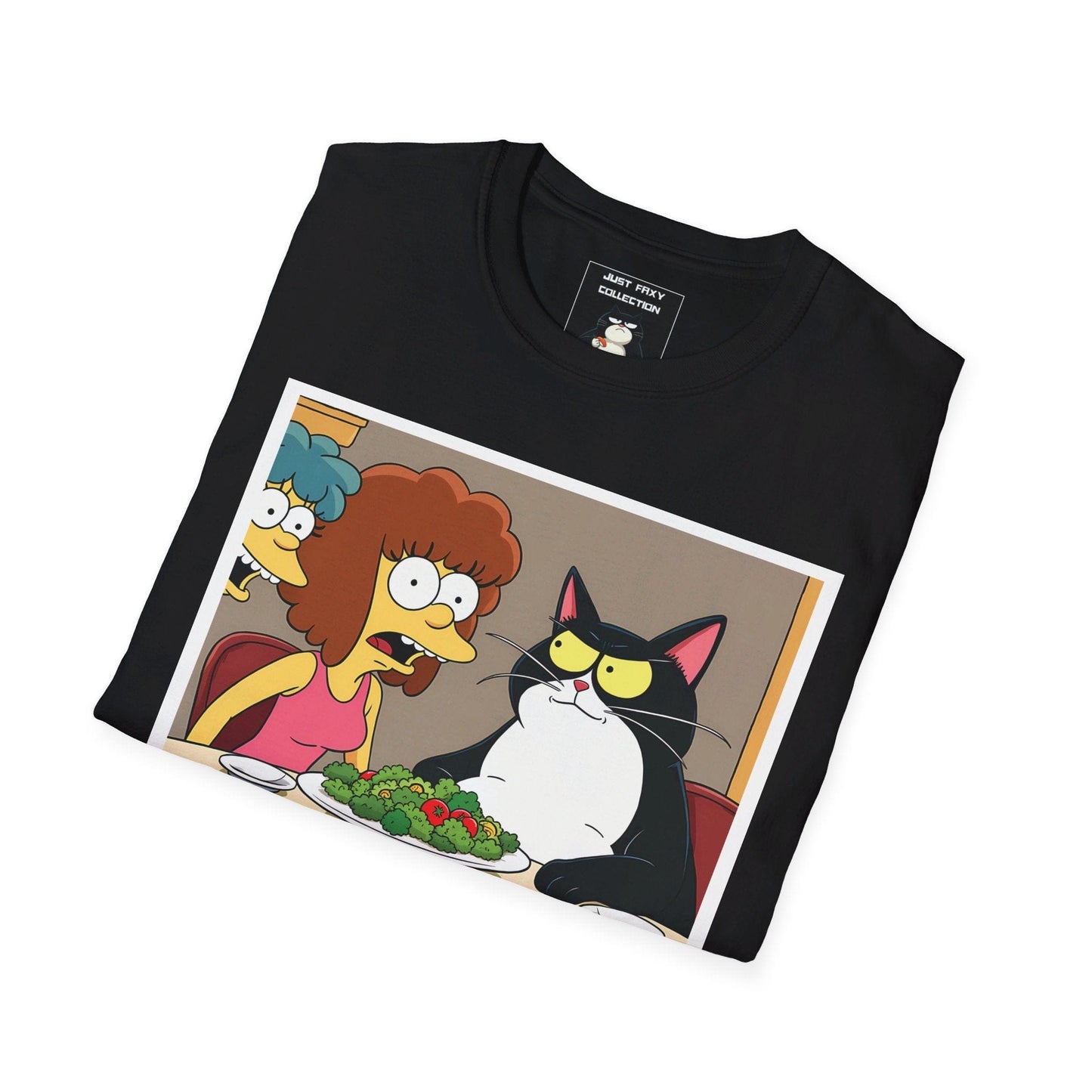 Just Faxy "Salad? Seriously?" Tee – Veggie Drama Alert 🥗🐾