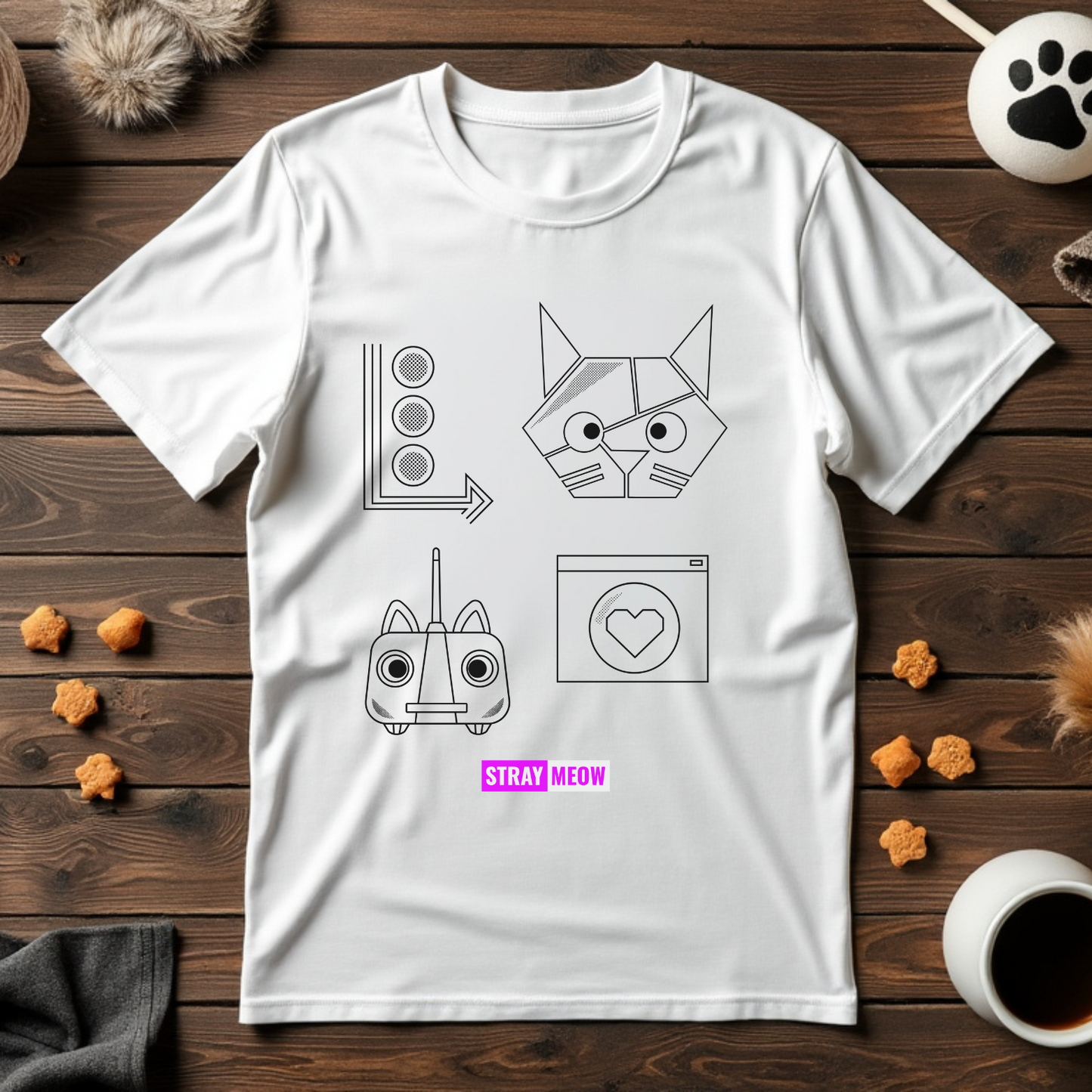 Stray Meow Unisex Tee