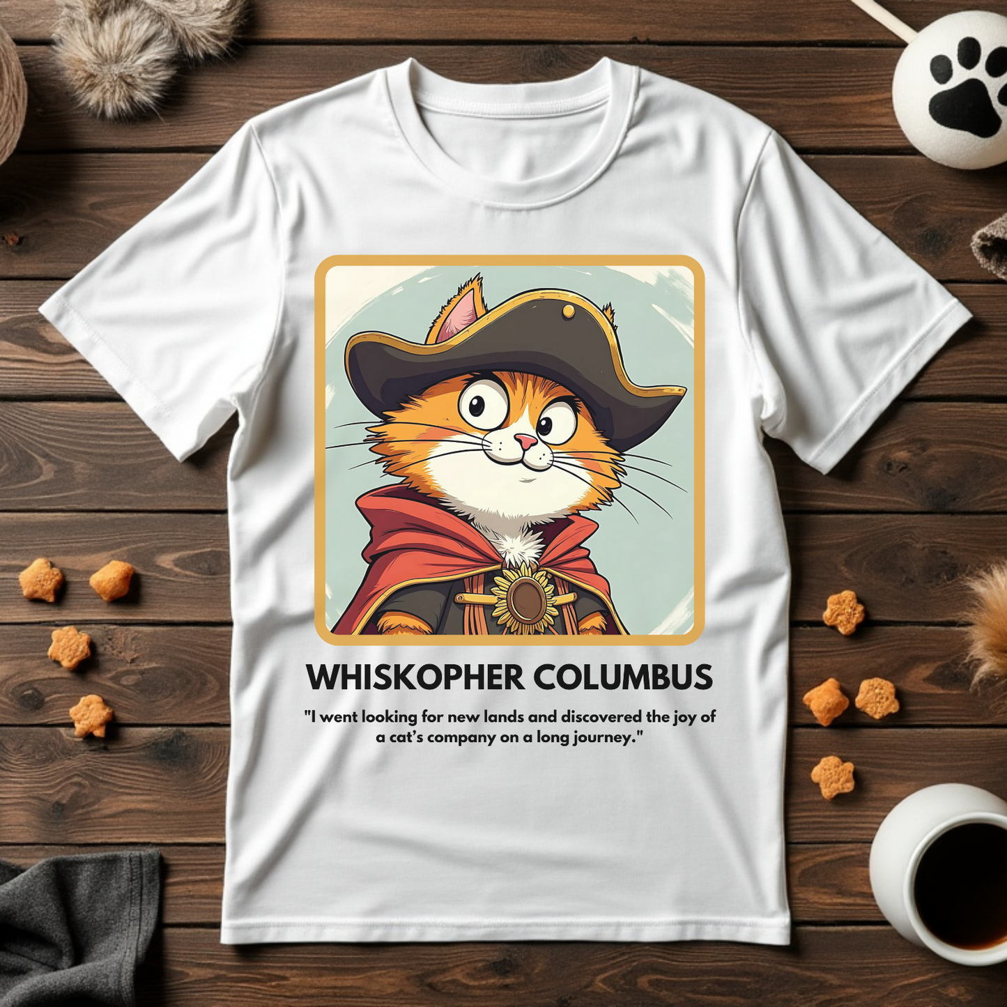 Whiskopher Columbus Unisex Tee