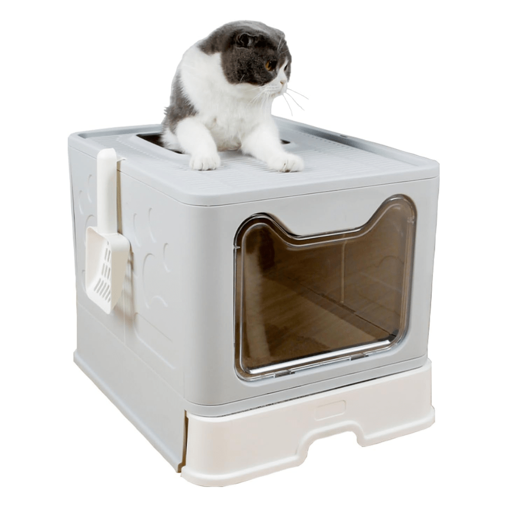 Meowtopia TravelEase Foldable Cat Litter Box