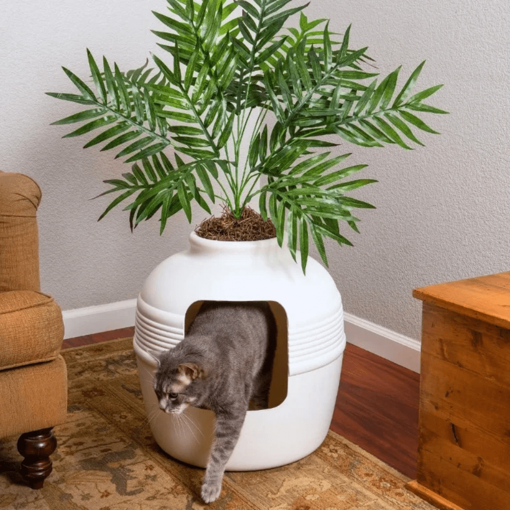 Meowtopia Hidden Oasis Litter Box Planter