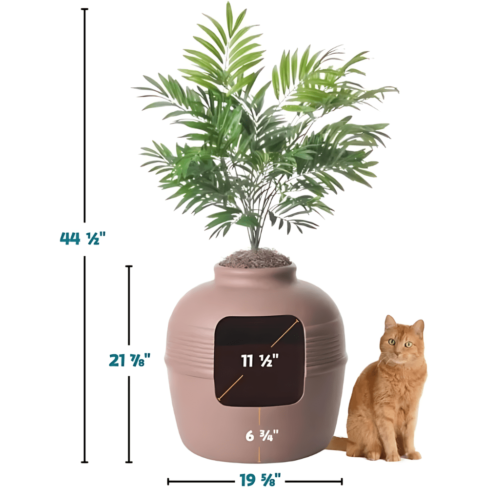 Meowtopia Hidden Oasis Litter Box Planter
