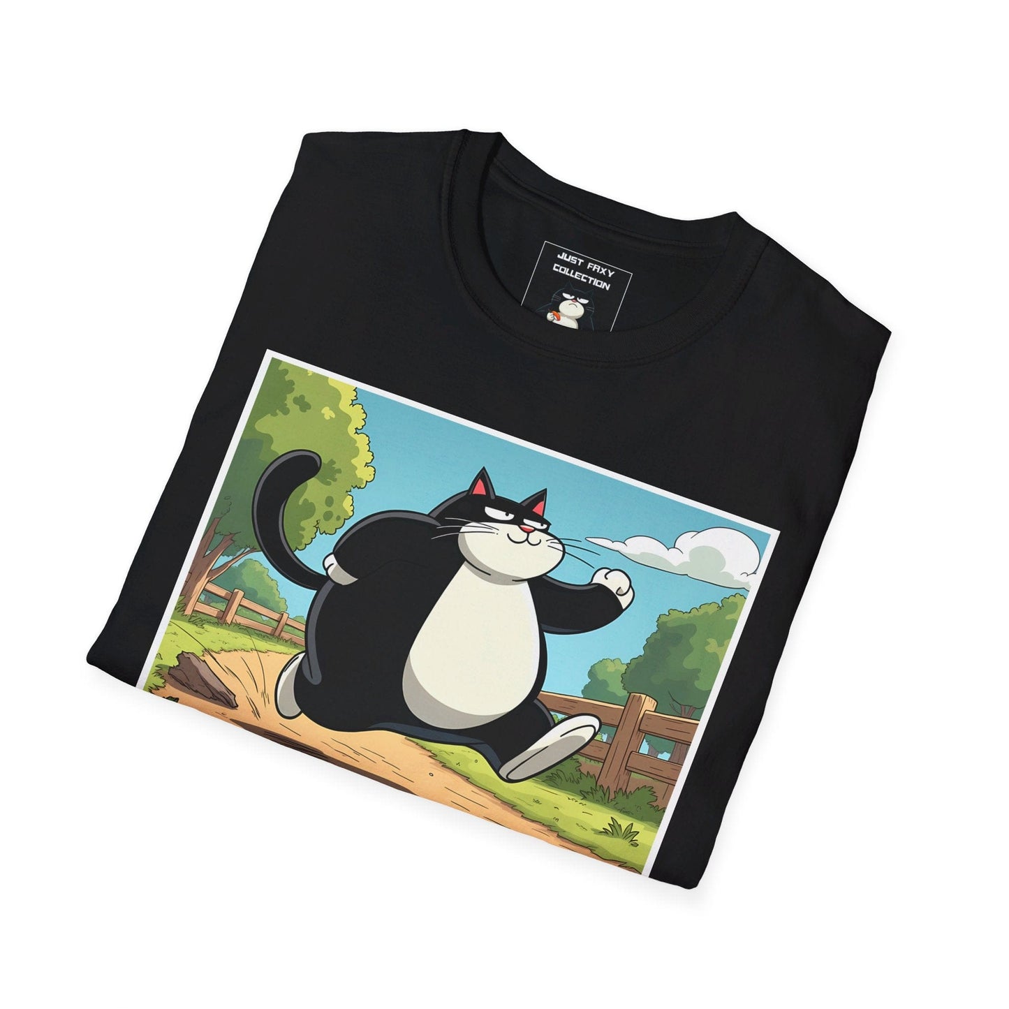 Just Faxy Fast & Fluffy Tee – Run Like Faxy 🏃♂️