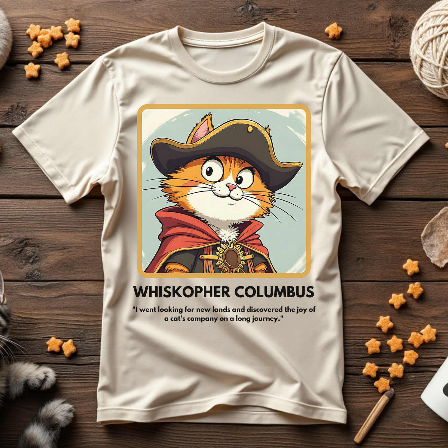 Whiskopher Columbus Unisex Tee