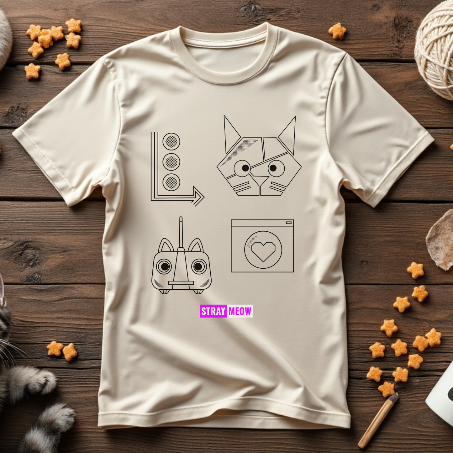 Stray Meow Unisex Tee