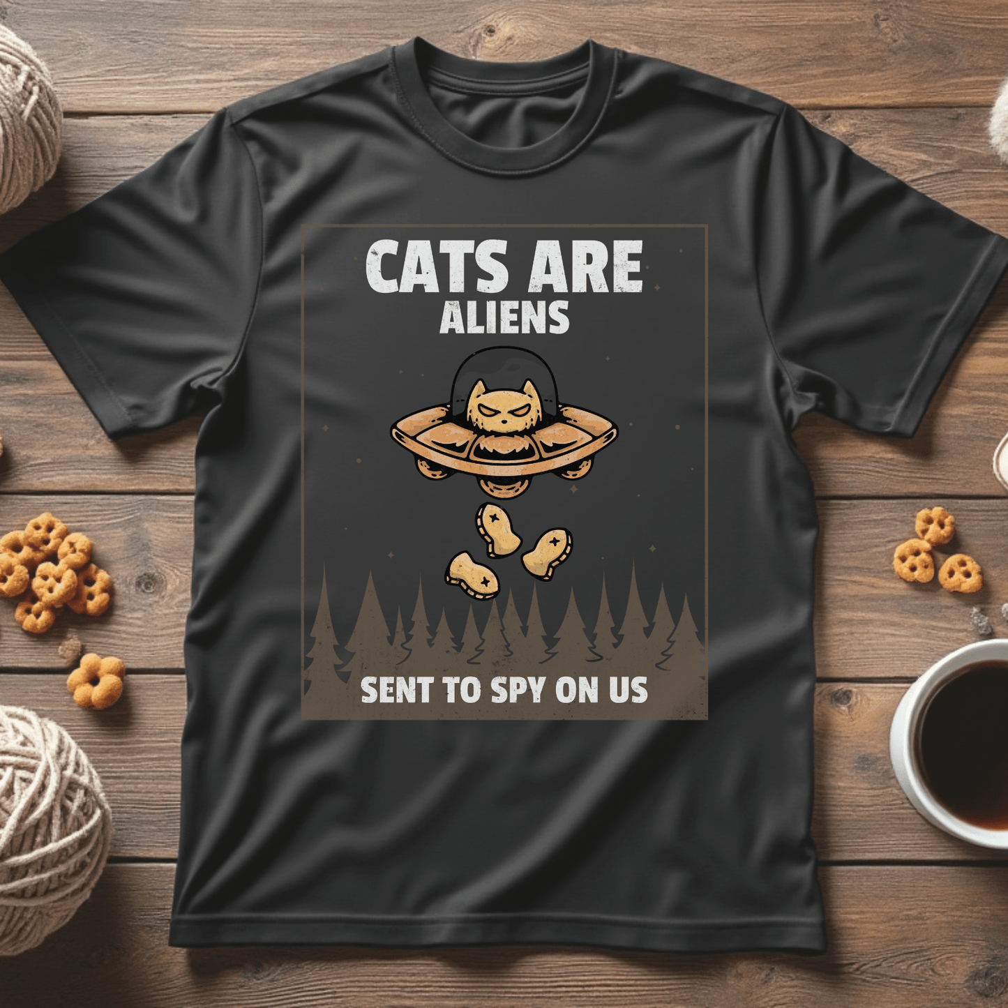 Cats Are Aliens Unisex Tee