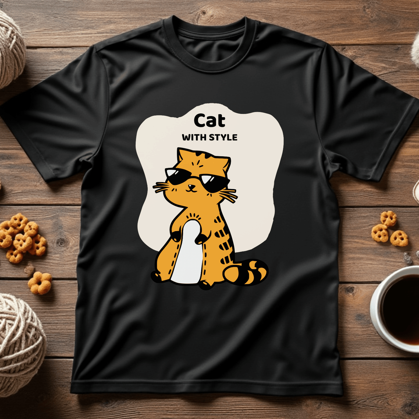 Cat With Style Unisex Tee