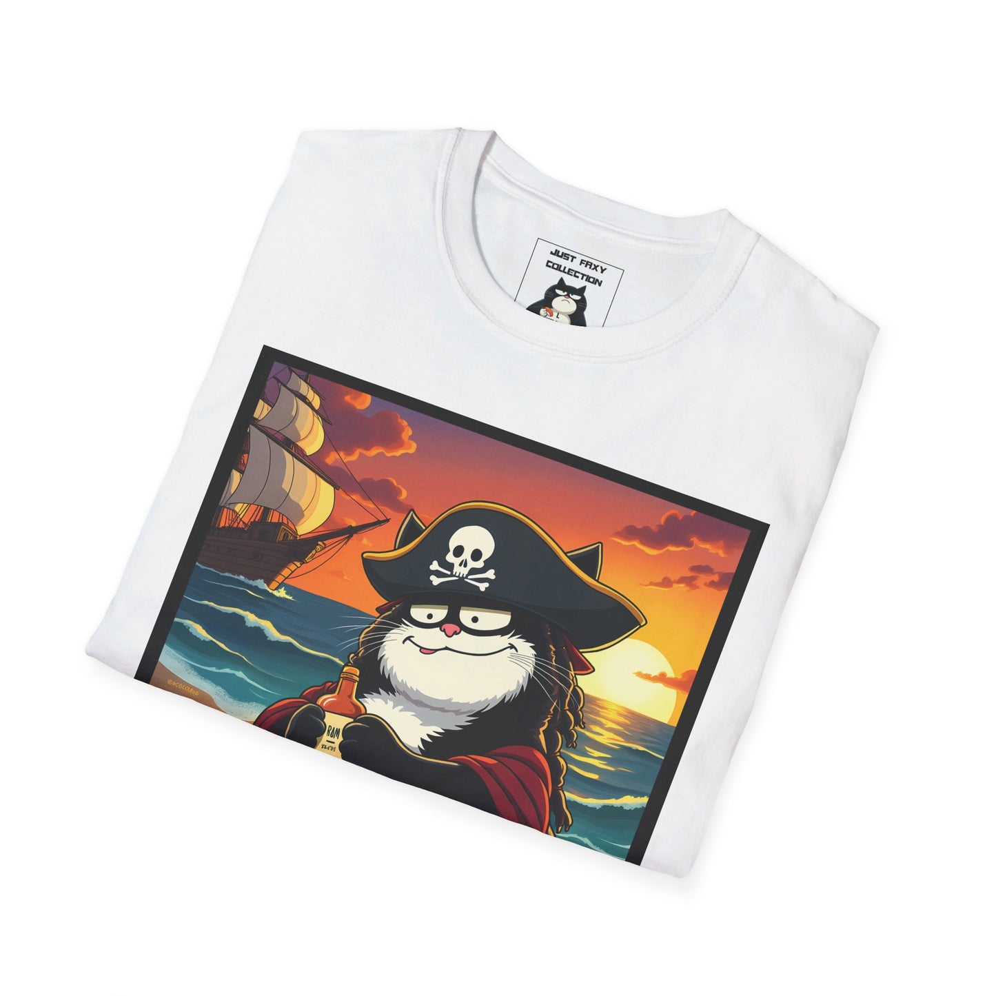 Faxy Pirate Tee - Set Sail for Adventure! ☠️🏴☠️