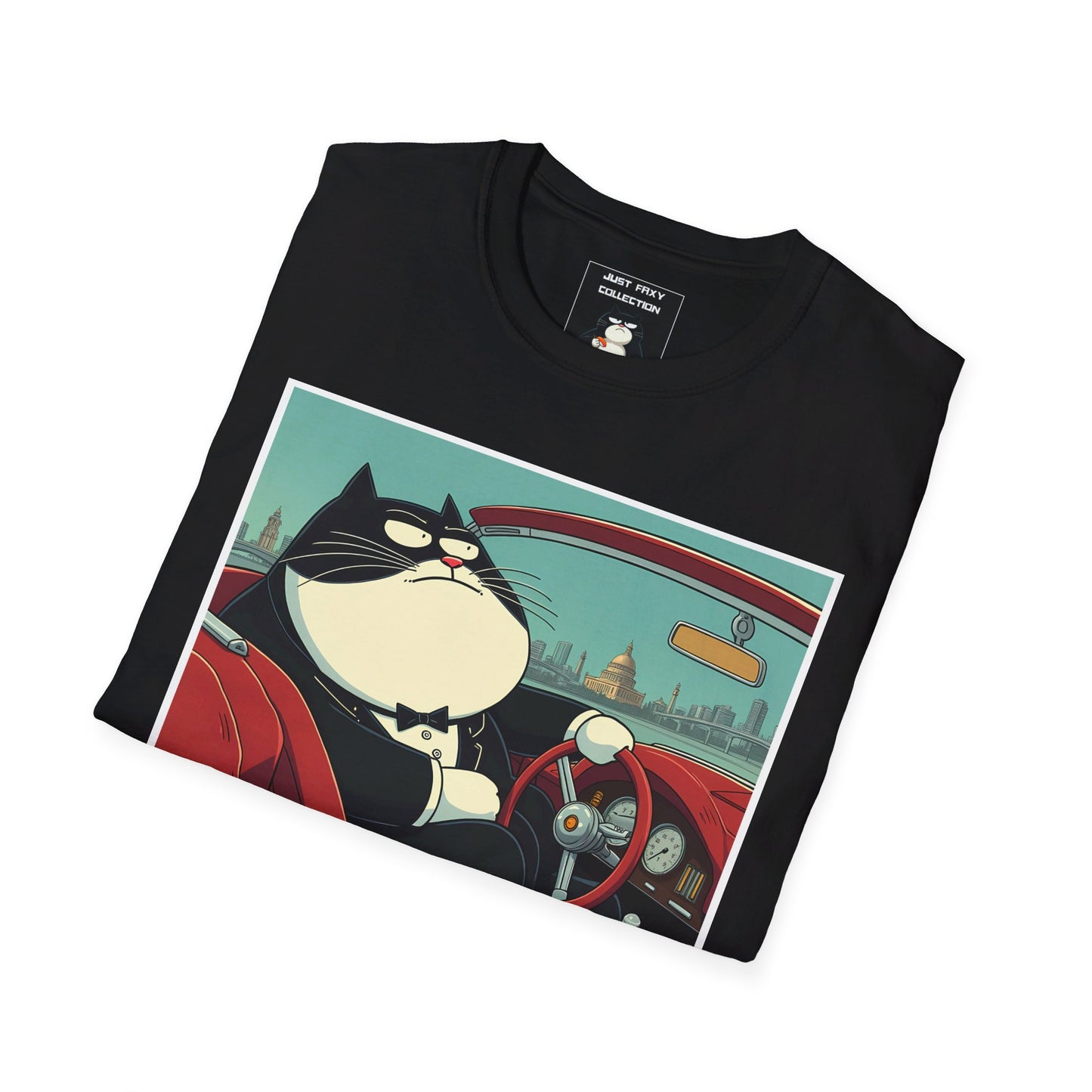 Just Faxy Tuxedo Cruise Tee – Ride in Style with Faxy 🕴️