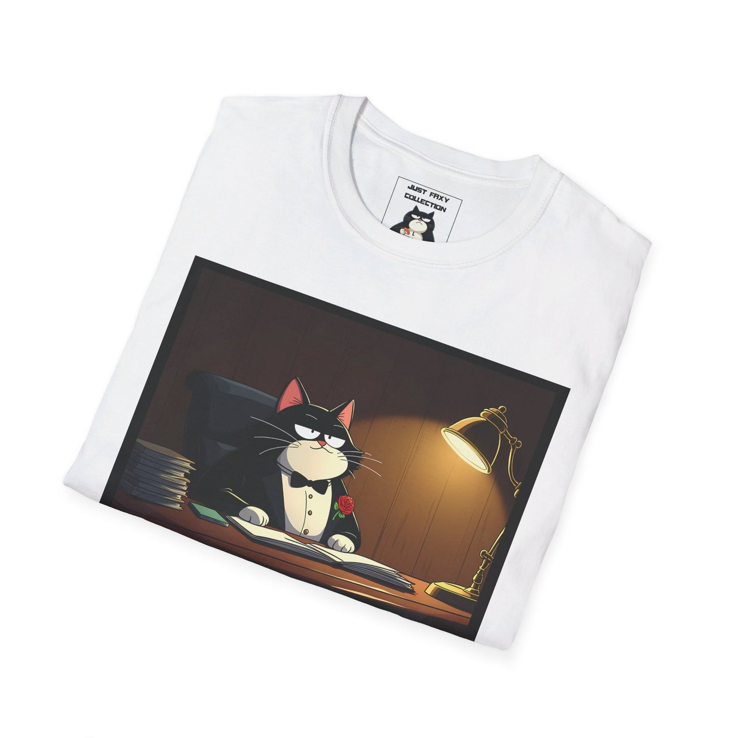 Faxy the Godfather T-Shirt – Own the Night in Style! 🌹🕴️