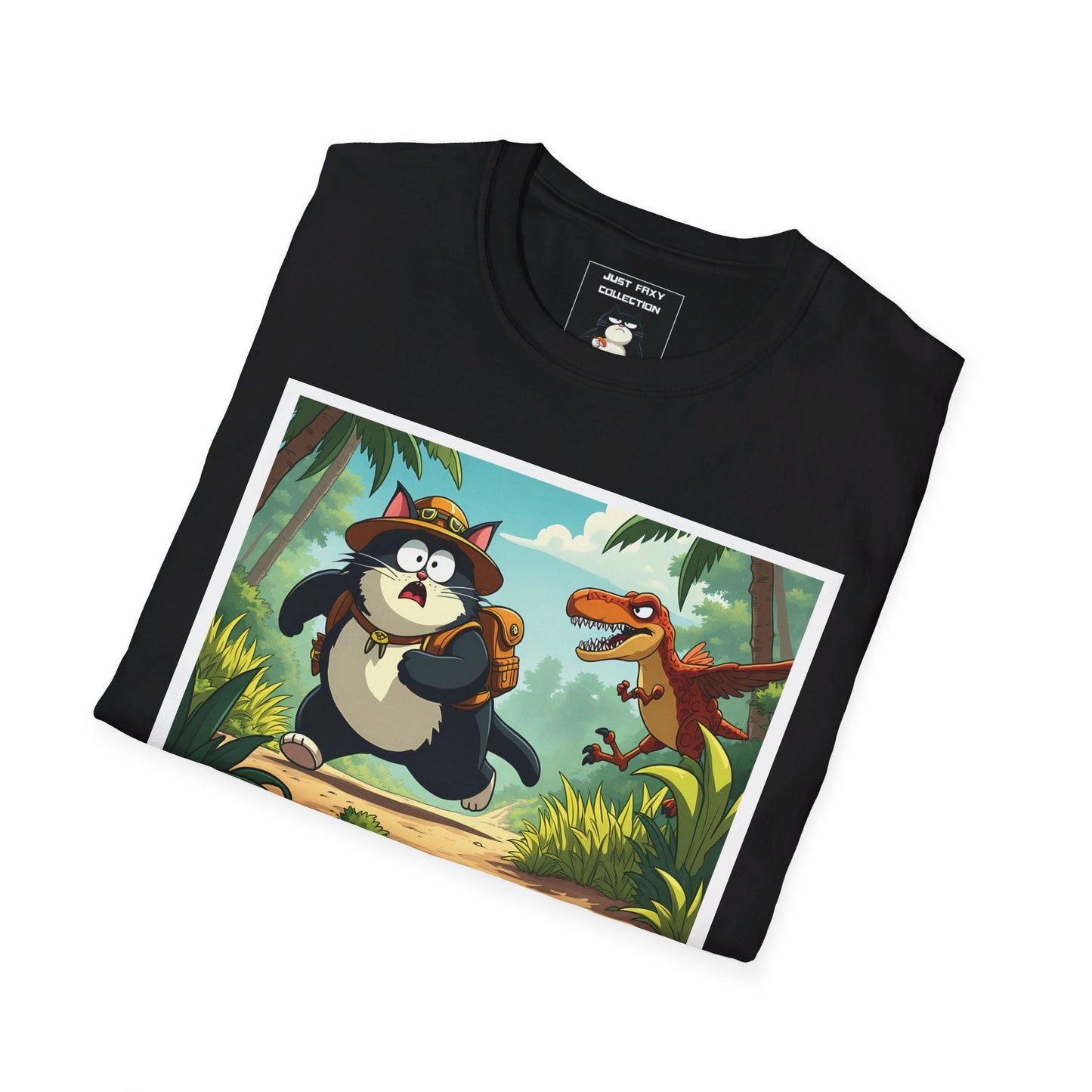 Faxy the Explorer T-Shirt – Jurassic Adventure Awaits! 🦖🌿