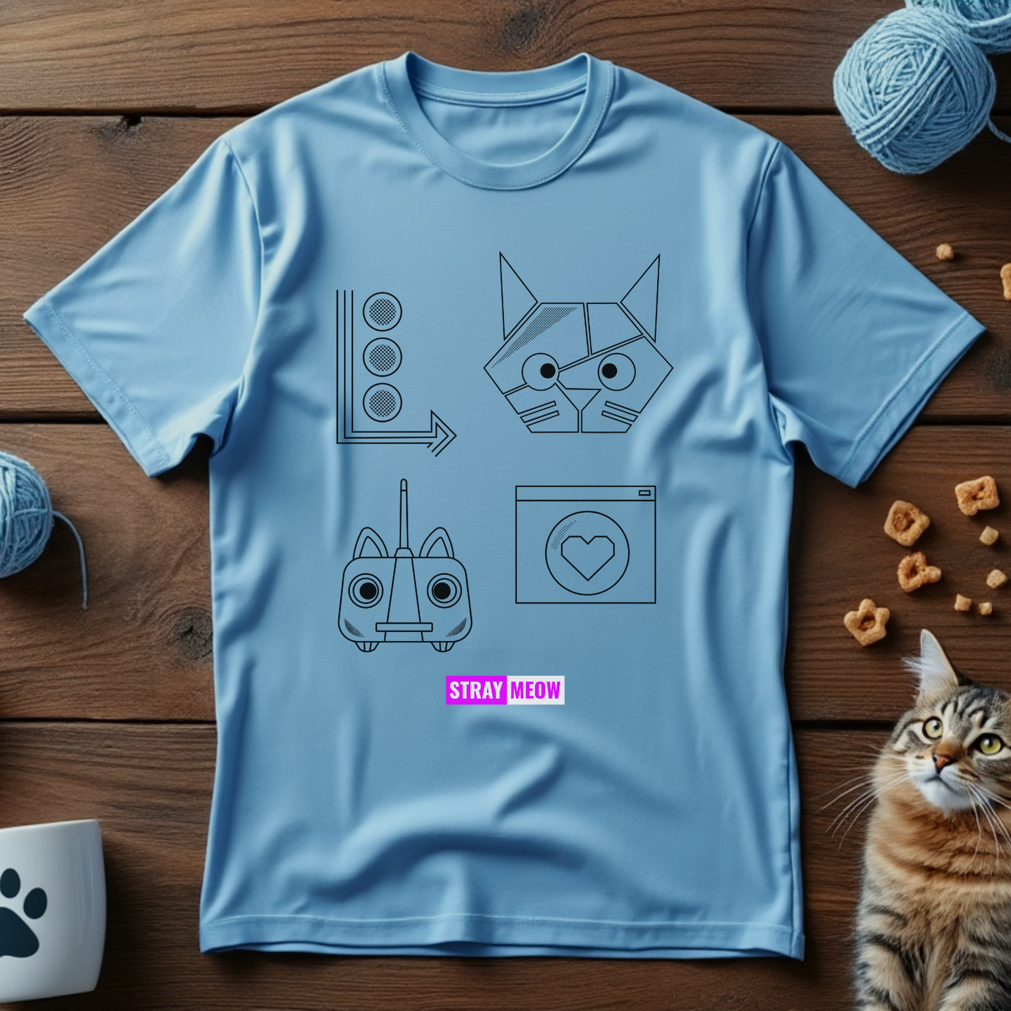 Stray Meow Unisex Tee