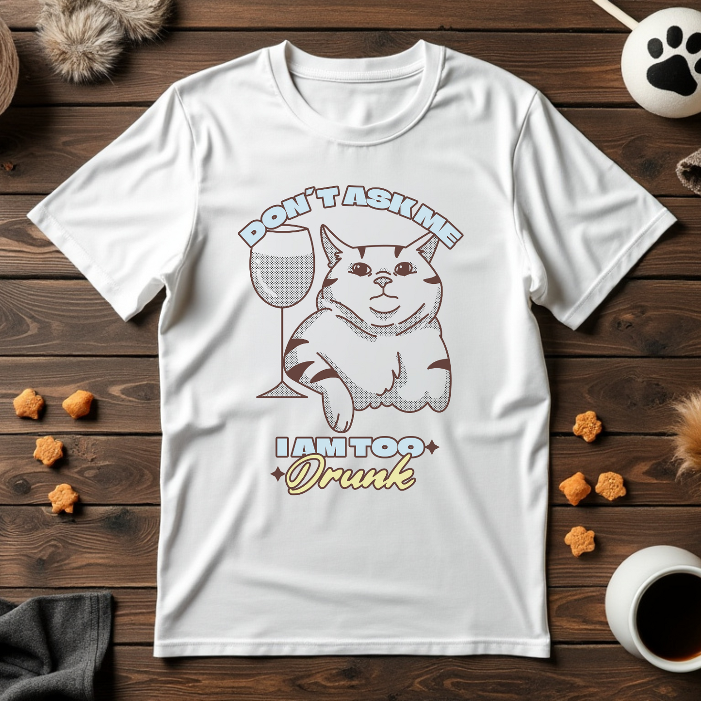 Don’t Ask Me, I’m Too Drunk Unisex Tee