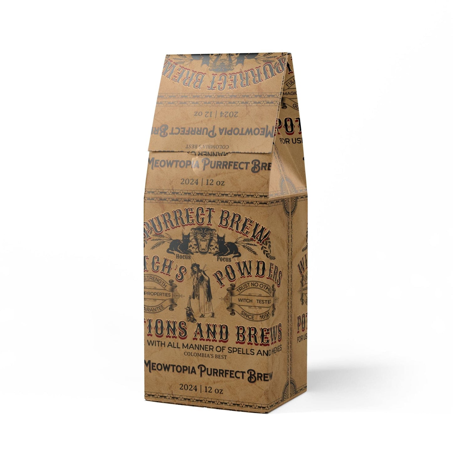 Purrfect Brew Witch's Powder - Colombia Single Origin (Light-Medium Roast)