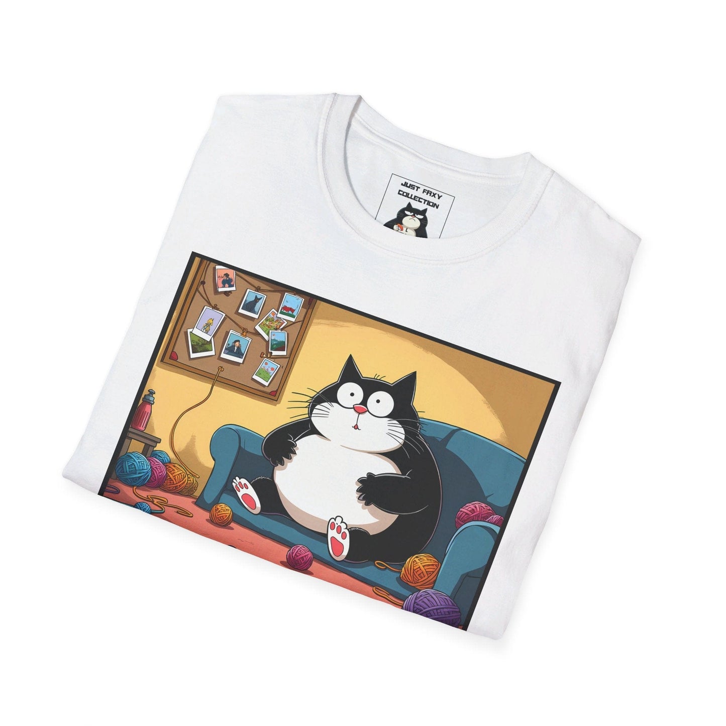 Just Faxy "Yarn Detective" Tee – Unraveling the Mystery of Fun 🧶🔍