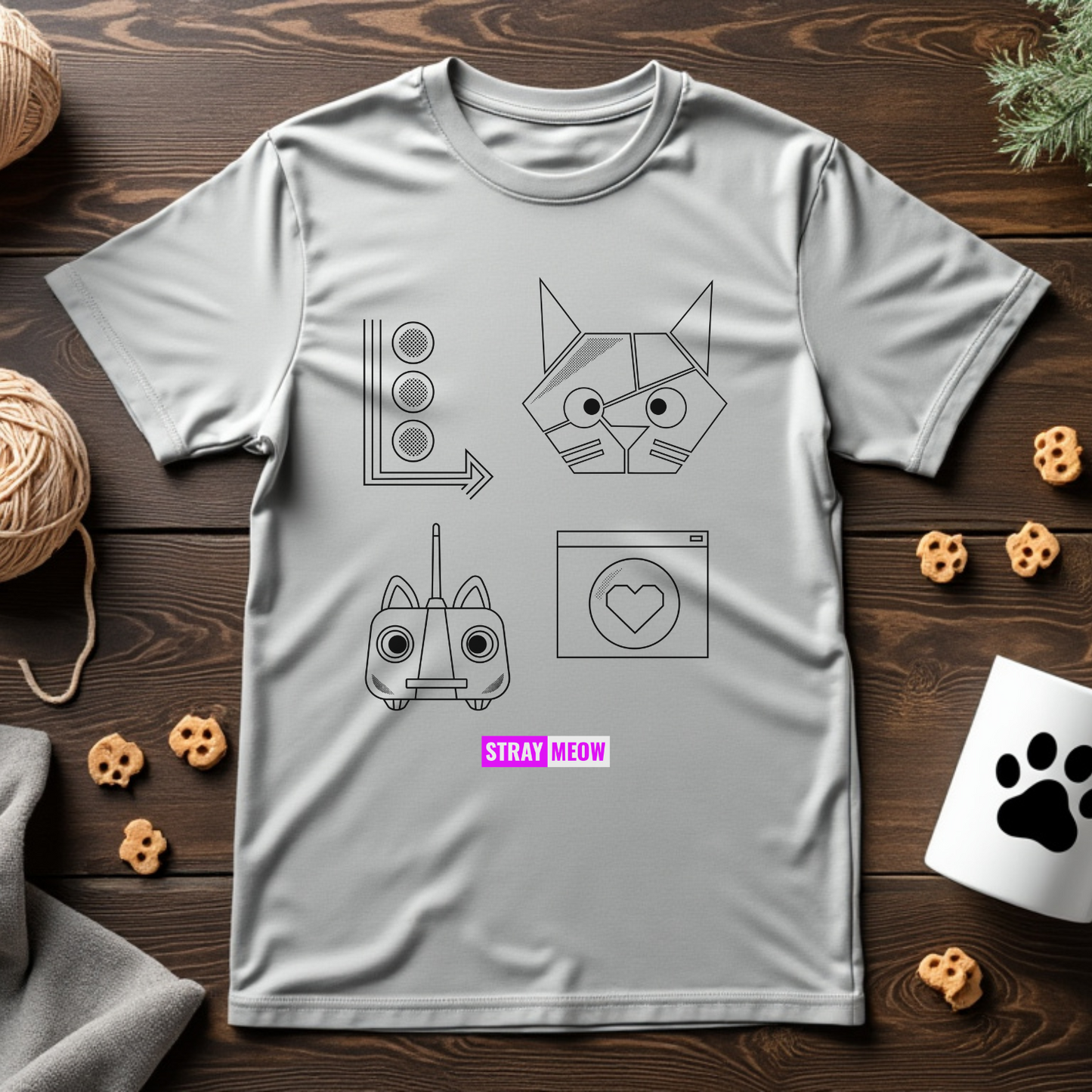 Stray Meow Unisex Tee