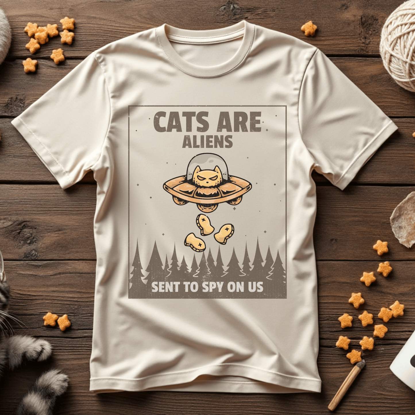 Cats Are Aliens Unisex Tee