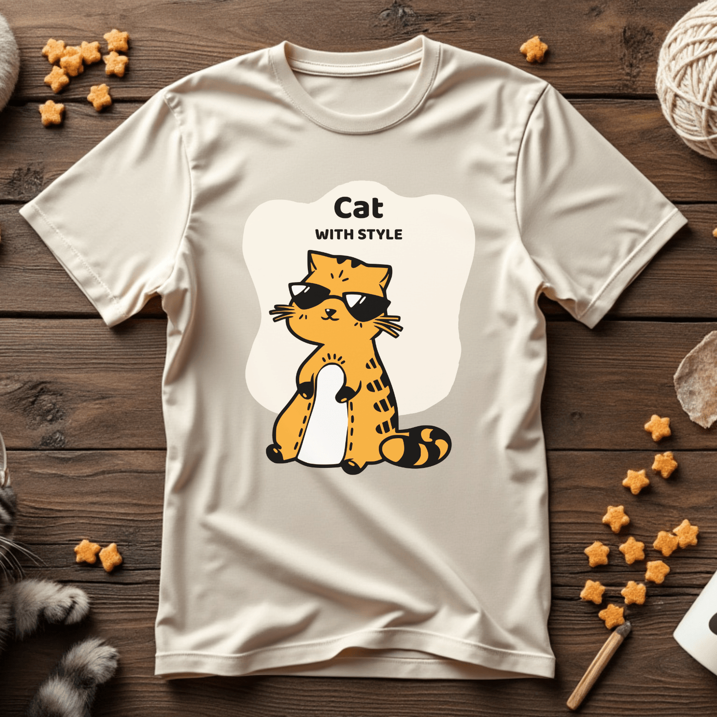 Cat With Style Unisex Tee