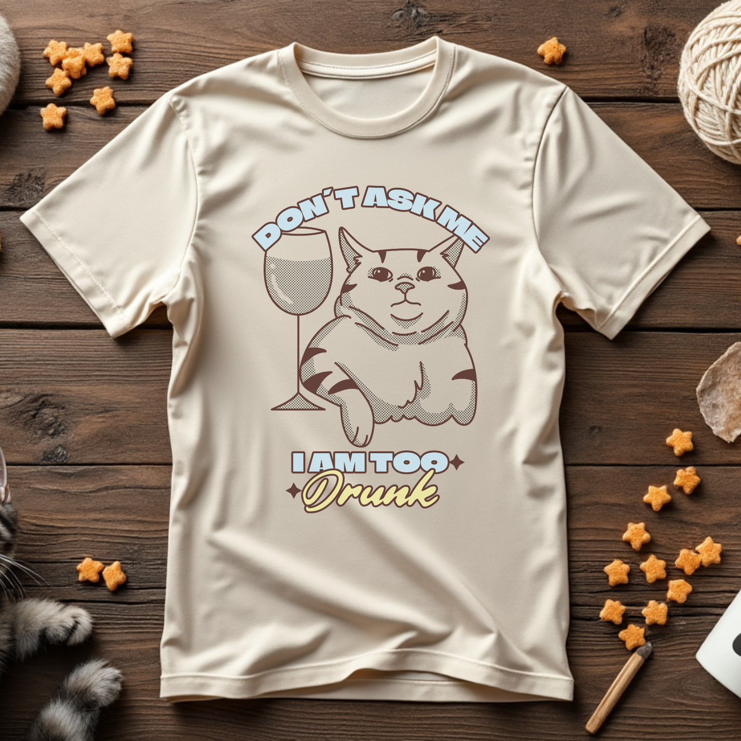 Don’t Ask Me, I’m Too Drunk Unisex Tee