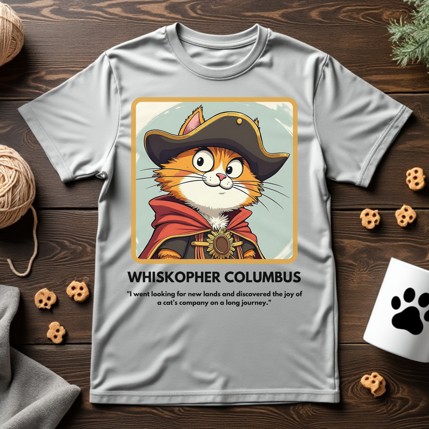 Whiskopher Columbus Unisex Tee
