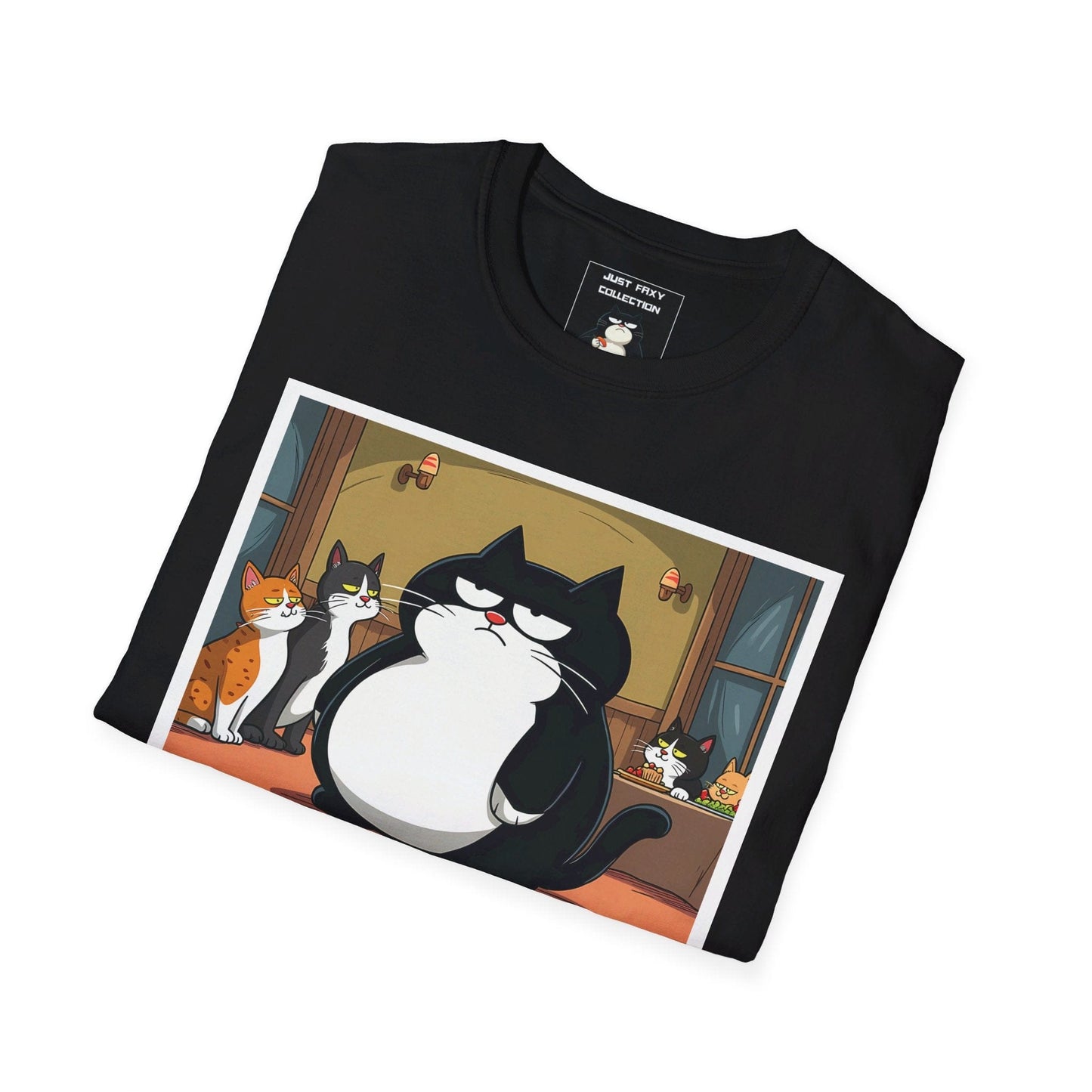 Faxy's "Life of the Paw-ty" Tee – Where the Cats Come to Chill 😼🎉