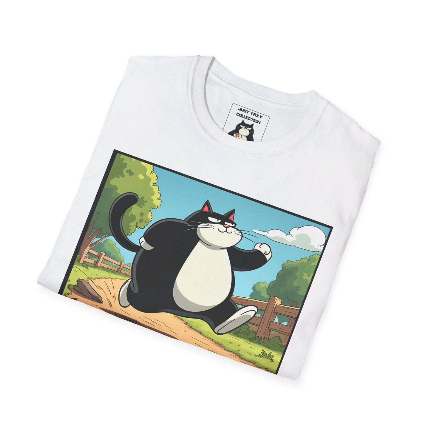 Just Faxy Fast & Fluffy Tee – Run Like Faxy 🏃♂️