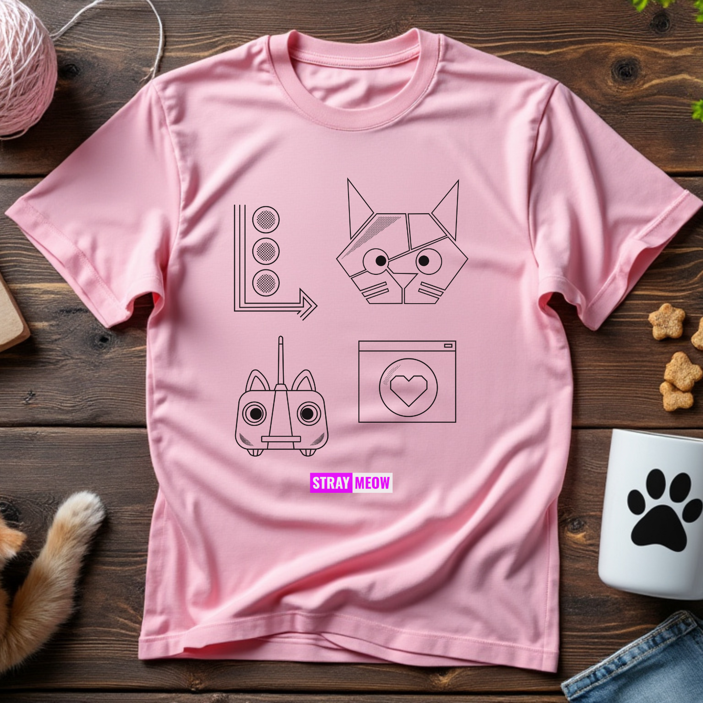 Stray Meow Unisex Tee