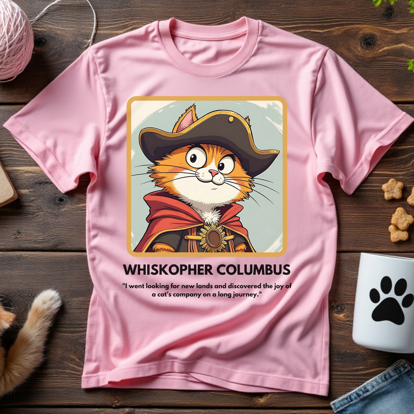 Whiskopher Columbus Unisex Tee