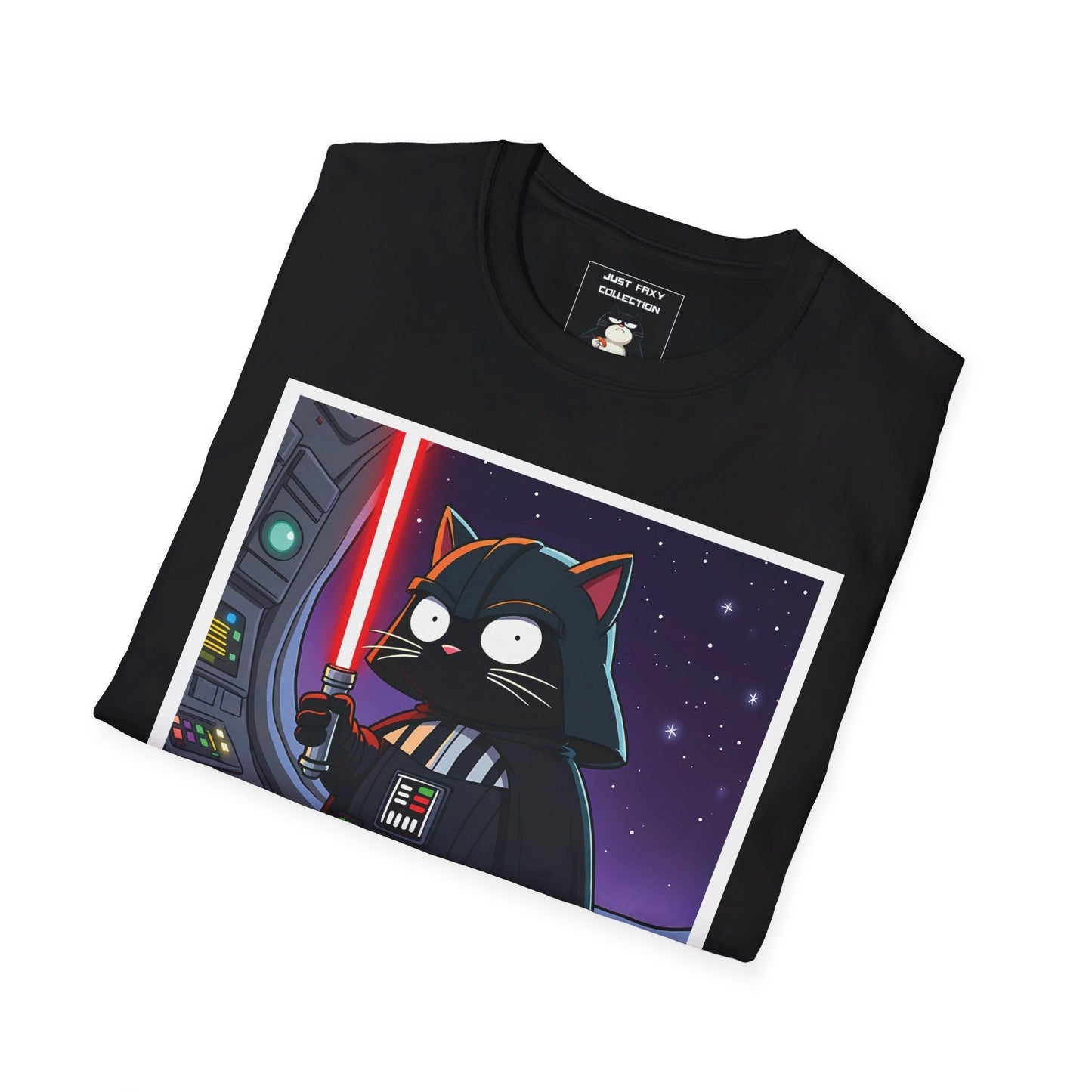 Faxy Dark Meow Tee - Embrace the Shadows🐱👤