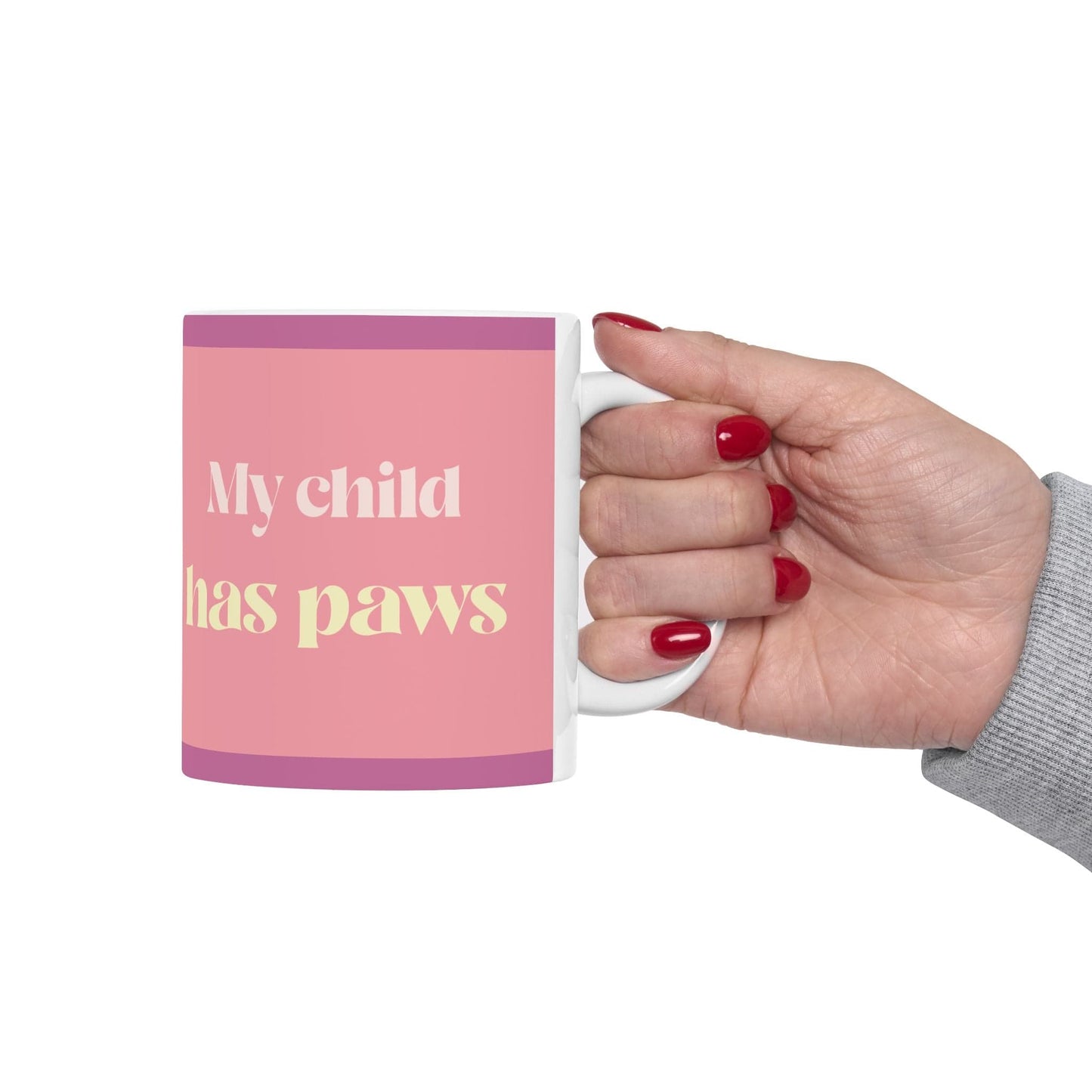 Purrfect Brew "My Child Has Paws" Mug (11oz, 15oz)
