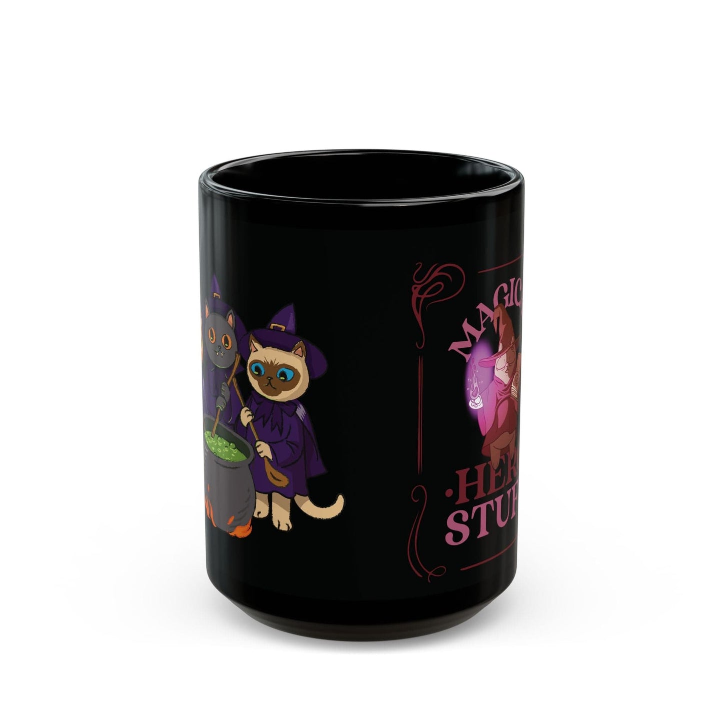 Purrfect Brew Magical Hero Stuff Mug (11oz, 15oz)