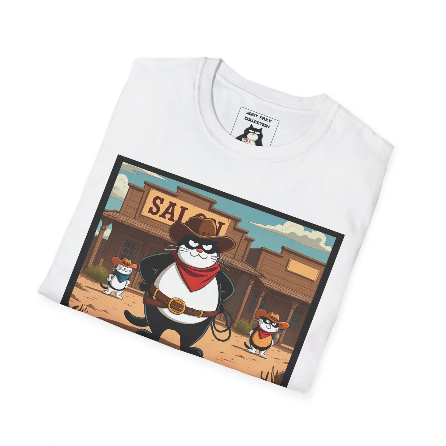 Faxy "Wild West Whiskers" Tee – Yeehaw with Purr-sonality! 🤠🐾