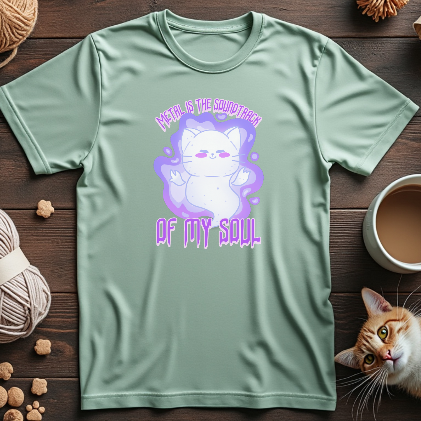 Metal is the Soundtrack of My Soul Unisex Tee