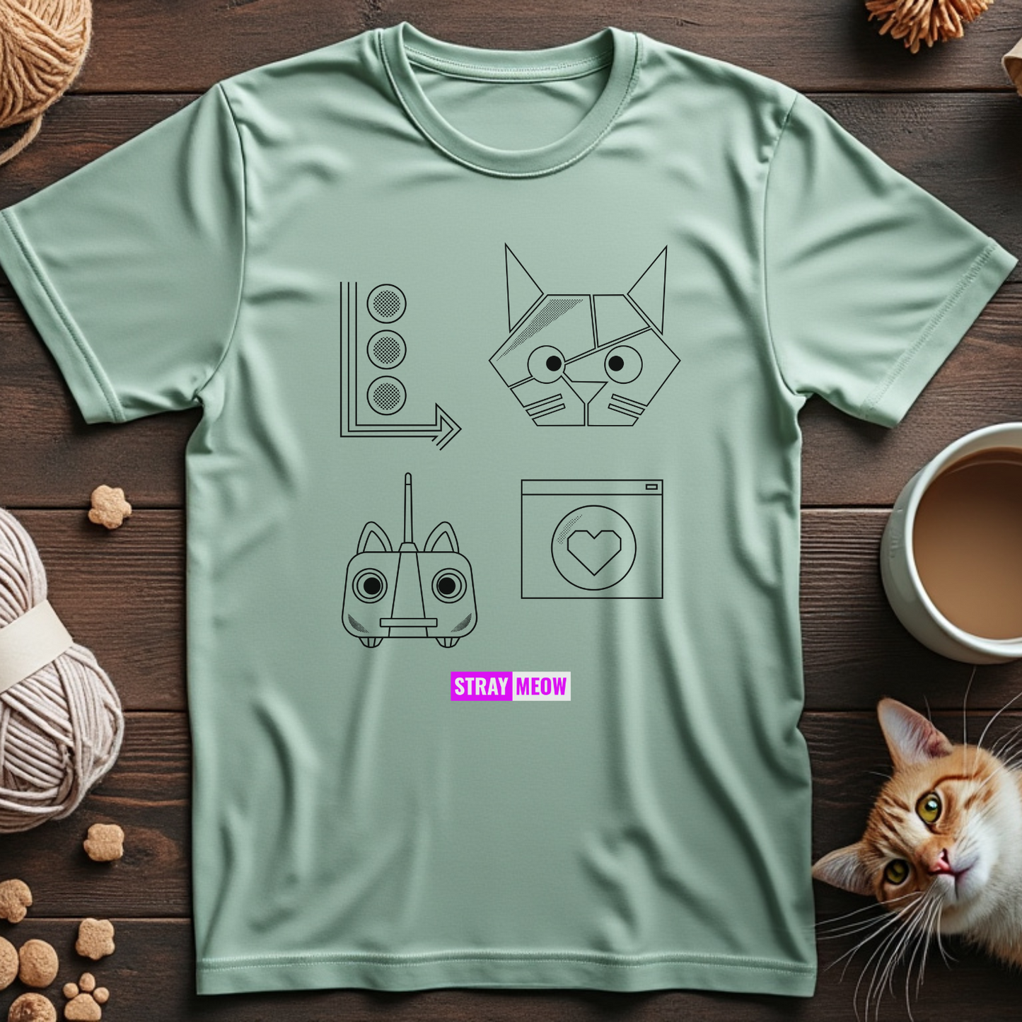 Stray Meow Unisex Tee